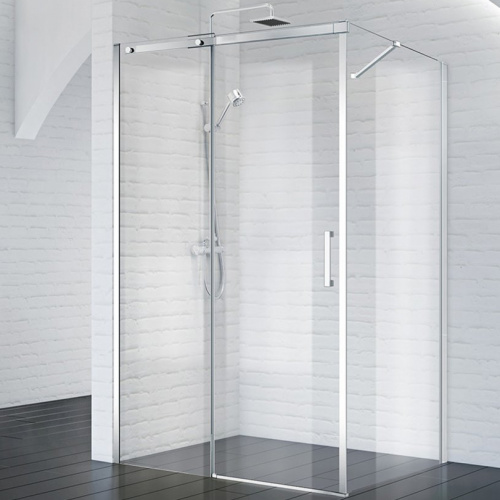 картинка Душевой уголок BelBagno Acqua AH-1-140/100-C-Cr от магазина Сантехстрой