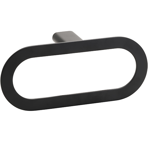 картинка ORGANIC BLACK Кольцо для полотенец черный матовый BEMETA от магазина Сантехстрой