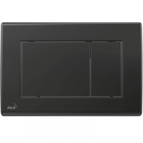 картинка Клавиша смыва Alcadrain Basic M278 Черная матовая от магазина Сантехстрой