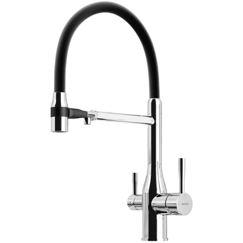 картинка смеситель для кухни с подключением к фильтру sancos garda sc4009ch