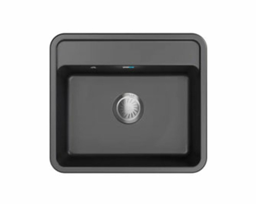 картинка Кухонная мойка GRANULA Стандарт (5601, ЧЁРНЫЙ) от магазина Сантехстрой