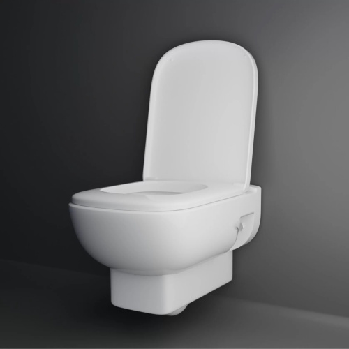 картинка Унитаз подвесной NORDEN 350х540х355 быстросъемное сиденье микролифт, белый (40302100005) от магазина Сантехстрой