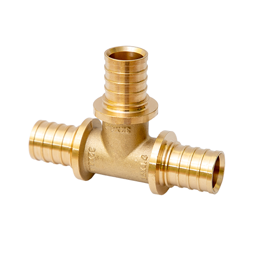картинка Тройник, MVI, Premium, аксиальный, 25, равносторонний, латунь от магазина Сантехстрой