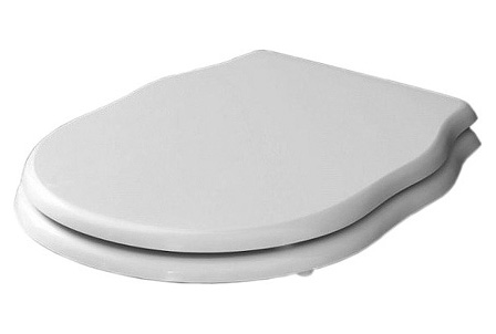 картинка Ceramica Althea ROYAL сиденье для унитаза, белое/хром от магазина Сантехстрой