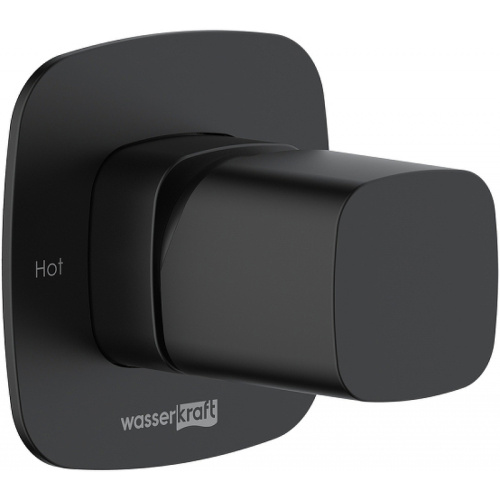 фотография смеситель для душа wasserkraft nuthe 9151 черный матовый