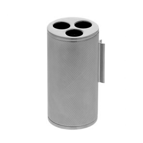 картинка OASIS DEFILE Держатель зубных щеток настенный, цвет хром от магазина Сантехстрой