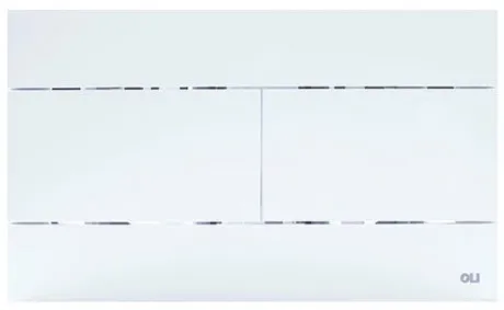 картинка Смывная клавиша OLI Slim белый 659041 от магазина Сантехстрой