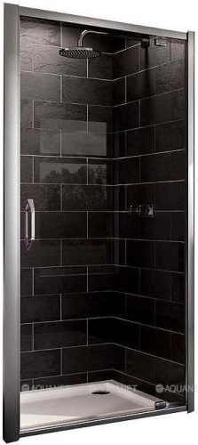 картинка Душевая дверь Huppe X1 100х190 распашная, прозрачное стекло от магазина Сантехстрой