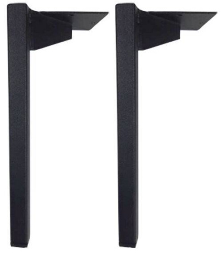 картинка Ножки для мебели Aquanet Nova 243731 2 шт черные от магазина Сантехстрой