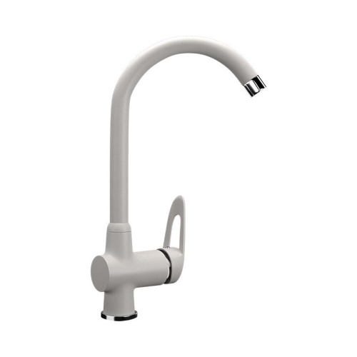 картинка Смеситель для кухни ULGRAN Classic белый (U-006-331) от магазина Сантехстрой