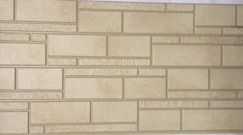 картинка Фиброцементная плита НИЧИХА WFX393, 455х1000х14 светлый камень от магазина Сантехстрой