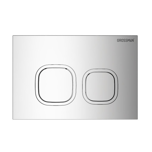 картинка Клавиша смыва Grossman Cosmo 700.K31.02.100.100 хром глянцевый от магазина Сантехстрой