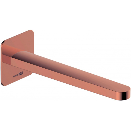 картинка излив для смесителя wasserkraft asphe a289 розовое золото