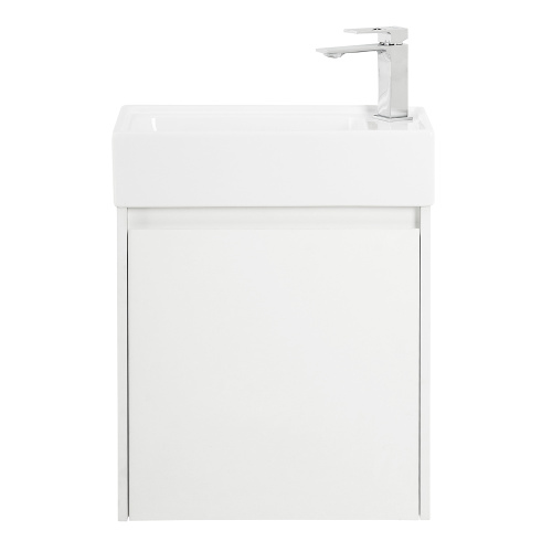 картинка Тумба под раковину подвесная BelBagno KRAFT MINI-500/260-1A-SO-BO-L Bianco Opaco от магазина Сантехстрой