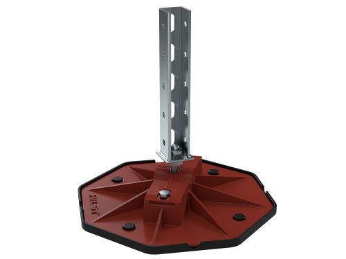 картинка HILST Кровельная поворотная опора HILST PLATFORM MV с корректором угла наклона от магазина Сантехстрой