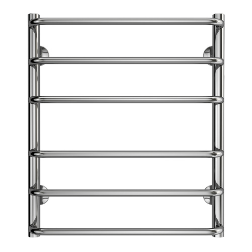 картинка Полотенцесушитель водяной AZARIO FERRARA 500/600 6 секций, нижнее/диагональное подключение, 1/2", хром (AZ09156) от магазина Сантехстрой