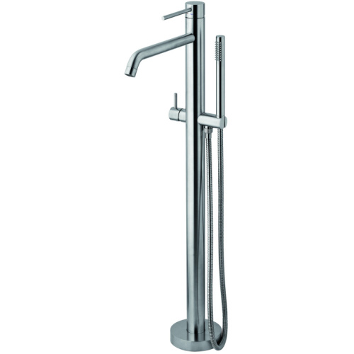 изображение смеситель напольный для ванны paffoni light lig032st