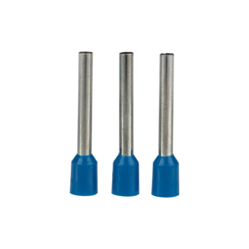 картинка Наконечник штыревой втулочный изолированный F-18 мм 2.5 мм² (НШВи 2.5-18) синий REXANT от магазина Сантехстрой