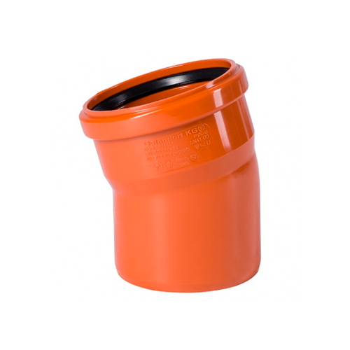 картинка Отвод Ostendorf KGВ 110х15°, Ger от магазина Сантехстрой