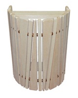 картинка Абажур полукруглый треугольный комбинированный А-42 г. Муром от магазина Сантехстрой