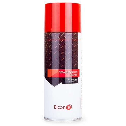 картинка Термостойкая антикорозионная эмаль "Элкон" (красный) аэразоль от магазина Сантехстрой