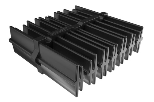 картинка HILST Соединитель алюминиевой лаги HILST Slim 60х20 (упак. 10шт) от магазина Сантехстрой