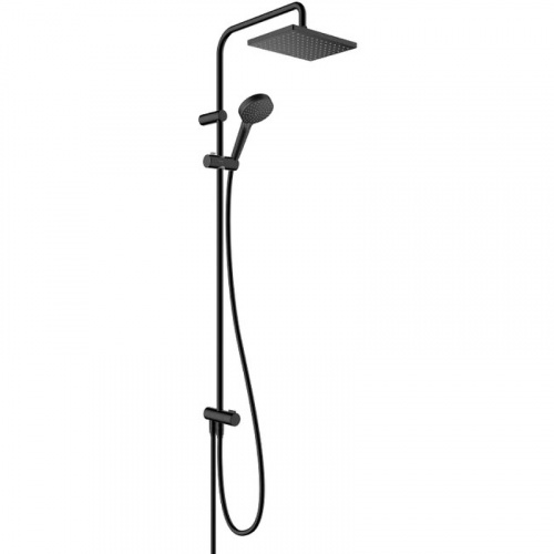картинка Душевая система Hansgrohe Vernis Shape Showerpipe 26282670 Черный матовый от магазина Сантехстрой