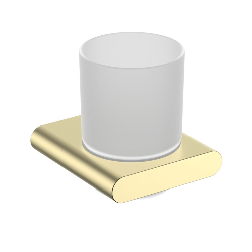 картинка Стакан для зубных щеток Timo Luiro золото матовое (18432/17) от магазина Сантехстрой