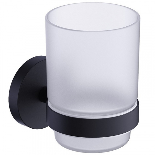 картинка Стакан для зубных щеток Timo Saona (13031/03) черный от магазина Сантехстрой