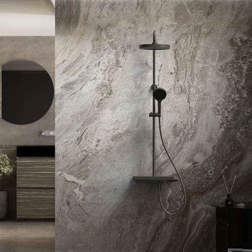 картинка Душевая стойка Inspire VSFS-3I12TMB термостатическая, черный от магазина Сантехстрой