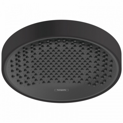 картинка HG Rainfinity Верхний душ, d=360мм, 1 jet, потолочный держателем, цвет: черный матовый от магазина Сантехстрой