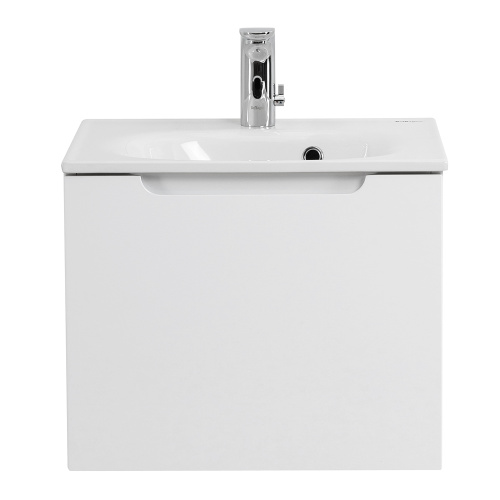 картинка Тумба под раковину подвесная с одним ящиком BelBagno ETNA-600-1C-SO-BL-P Bianco Lucido от магазина Сантехстрой