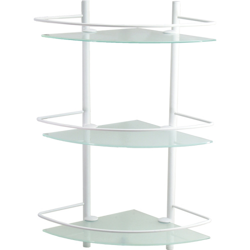 картинка Стеклянная полка WasserKRAFT K-3133W угловая Белая от магазина Сантехстрой