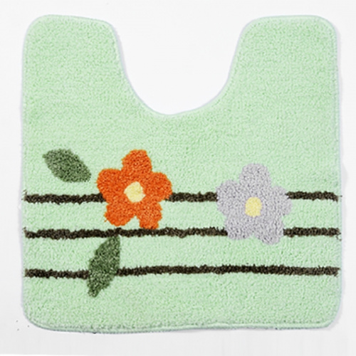 картинка Коврик для туалета WasserKRAFT Lippe BM-6509 Зеленый от магазина Сантехстрой