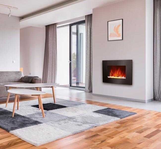 Коллекция электрических каминов Electrolux