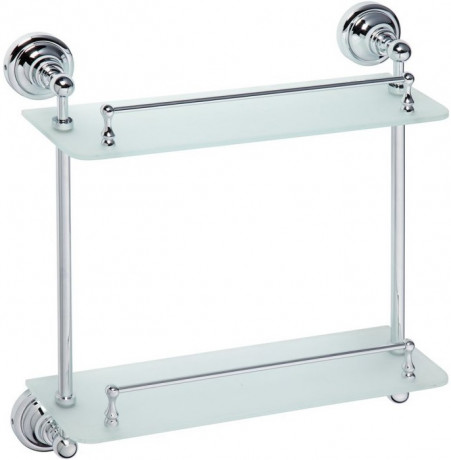 картинка Полка стеклянная 40 см Bemeta Retro 144301122 от магазина Сантехстрой