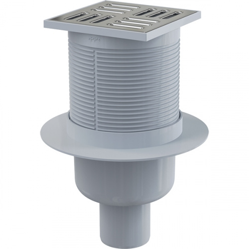 картинка Душевой трап Alcadrain APV2 с решеткой Хром от магазина Сантехстрой