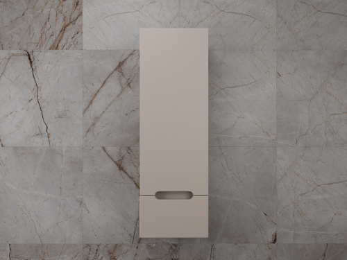 картинка Колонна подвесная "Матис" 36 см, 1 ящик, КРЕМ, PLUS, ЭМАЛЬ от магазина Сантехстрой