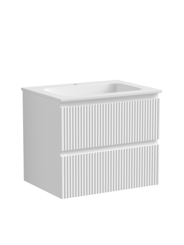картинка Тумба под раковину подвесная Snob R 60 (Бланж), SNR60W от магазина Сантехстрой