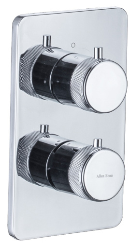 фотография смеситель для душа allen brau priority 5.31113-31 (с внутренней частью) черный матовый