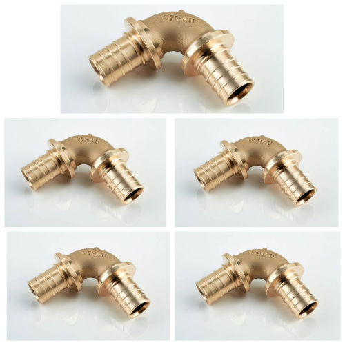 картинка Угольник Rehau 90°, 16, 16, бронза (5 шт.) от магазина Сантехстрой