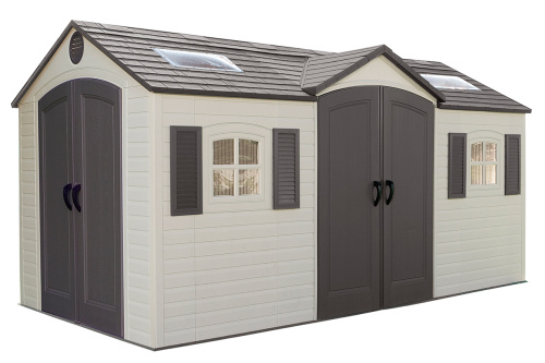 картинка Lifetime, США Сарай пластиковый LifeTime 15*8 DD от магазина Сантехстрой