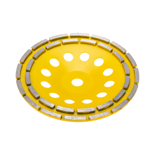 картинка Чашка алмазная шлифовальная,  двухрядная,  230х22,2мм KRANZ от магазина Сантехстрой