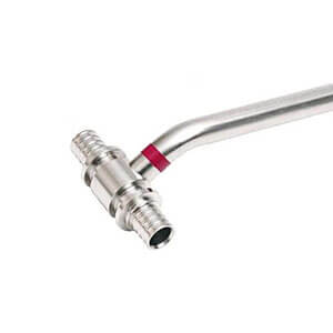 картинка Трубка T-образная, 16, 16, длина трубки, мм-500, нержавеющая сталь от магазина Сантехстрой