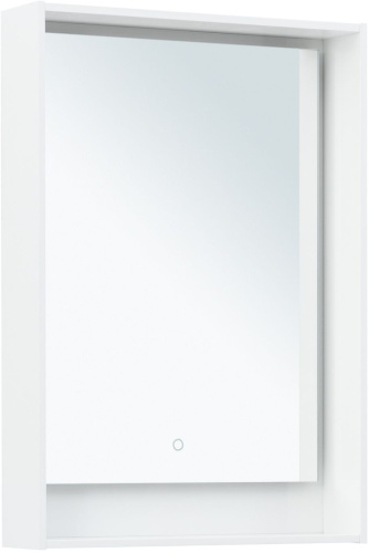 картинка Зеркало Милан 60 LED Белый глянец (306380) от магазина Сантехстрой