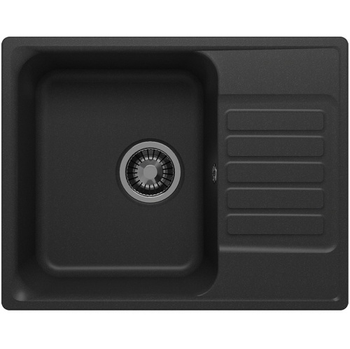 картинка Кухонная мойка Reflection Prima 60 RF0460BL Черная от магазина Сантехстрой