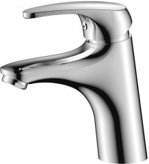 фотография смеситель для раковины aquanet af100-10с хром