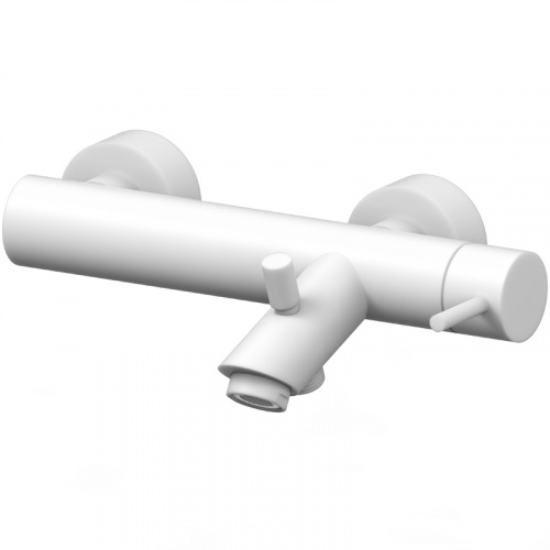 изображение смеситель для ванны paffoni 262984 белый