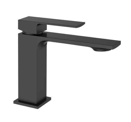 фотография смеситель для раковины orange lutz m04-021b черный