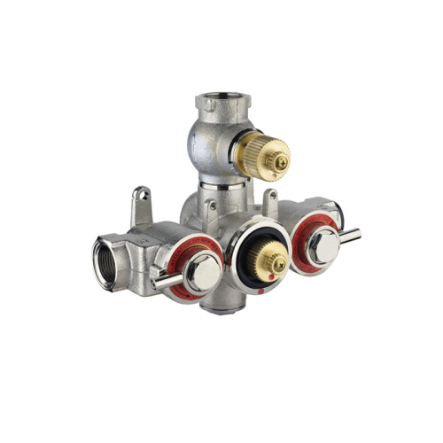 фото nicolazzi встраиваемая часть термостатического смесителя 3/4&rdquo;, с запорно-переключающим вентилем на 2 потребителя